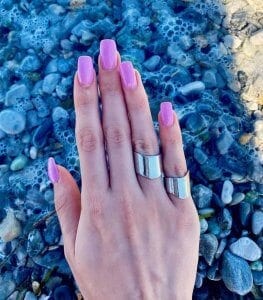 Δαχτυλίδια στην παραλία